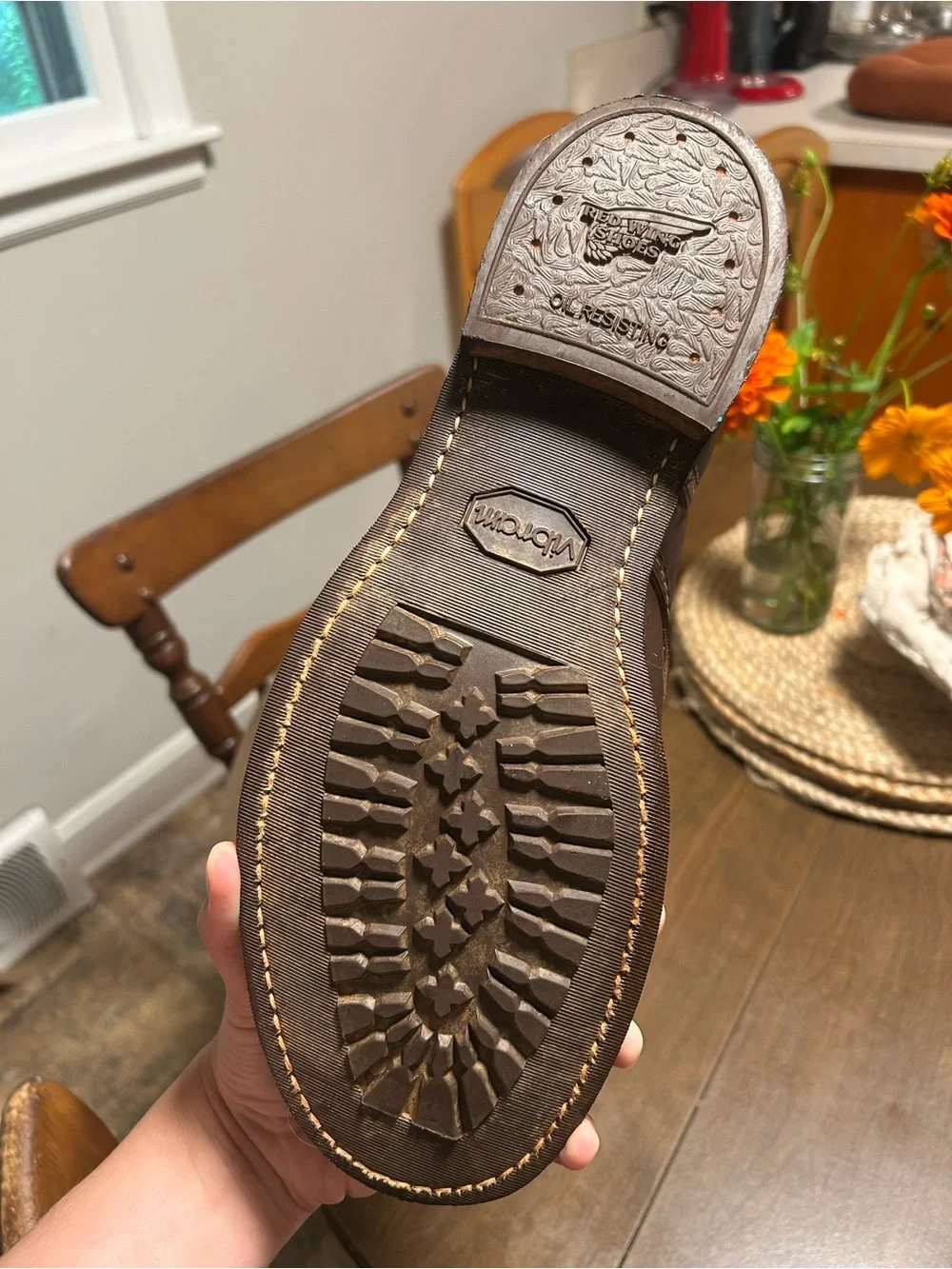 Red Wing Shoes only worn